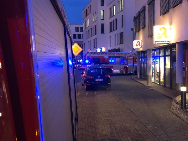 Ausgelöste Brandmeldeanlage