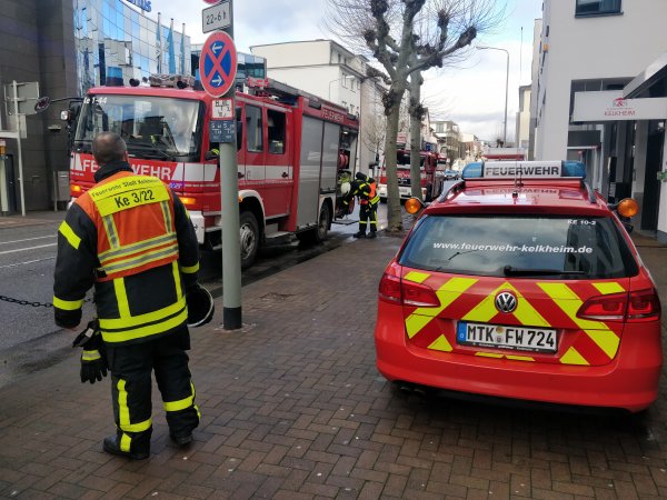 Ausgelöste Brandmeldeanlage