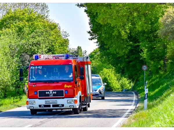 Brandmeldeanlage in Alarm