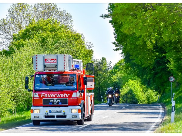 Brandmeldeanlage in Alarm