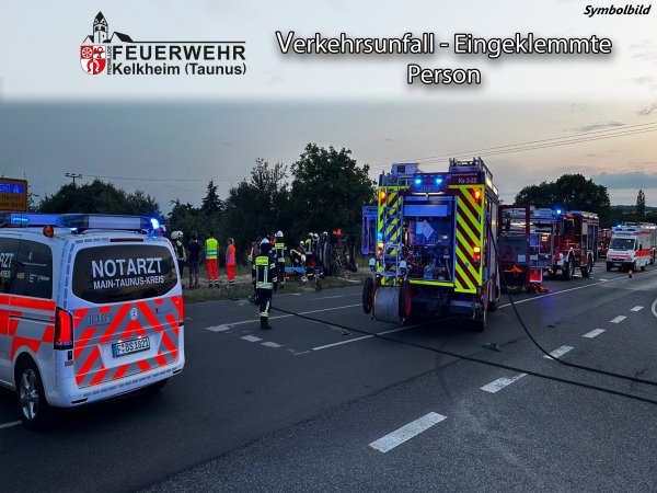 gemeldeter Verkehrsunfall