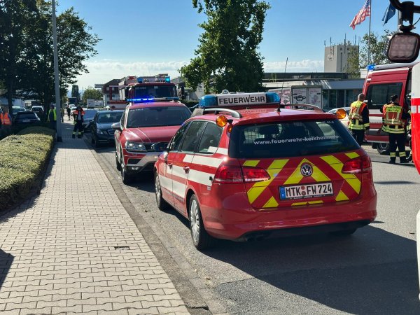 Ausgelöste Brandmeldeanlage