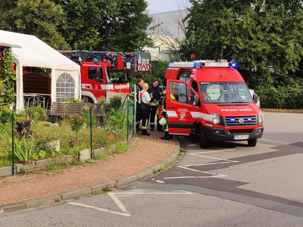 Ausgelöste Brandmeldeanlage