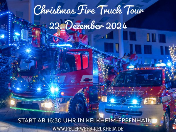 🚒🎄ChristmasFireTruckTour 2024🚒🎄